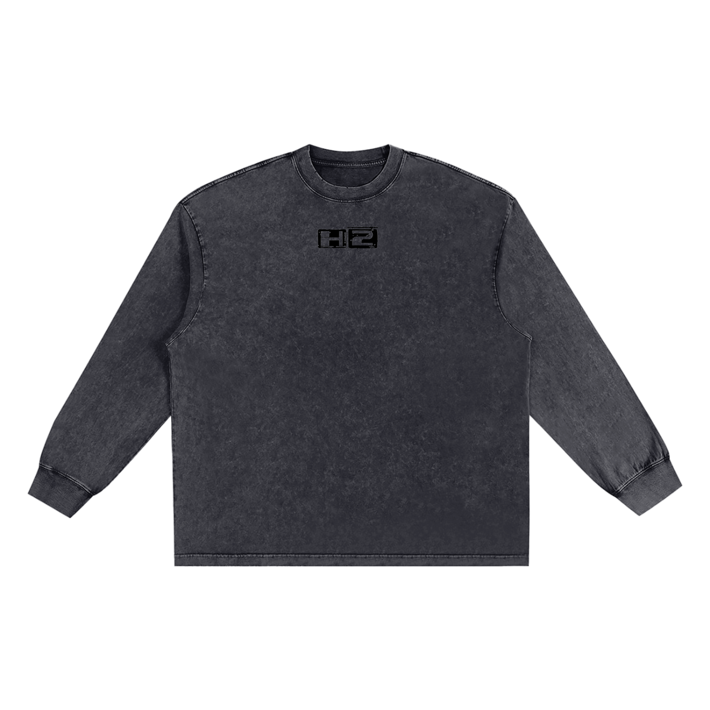 Washed Oversized Long Sleeve T-shirt
