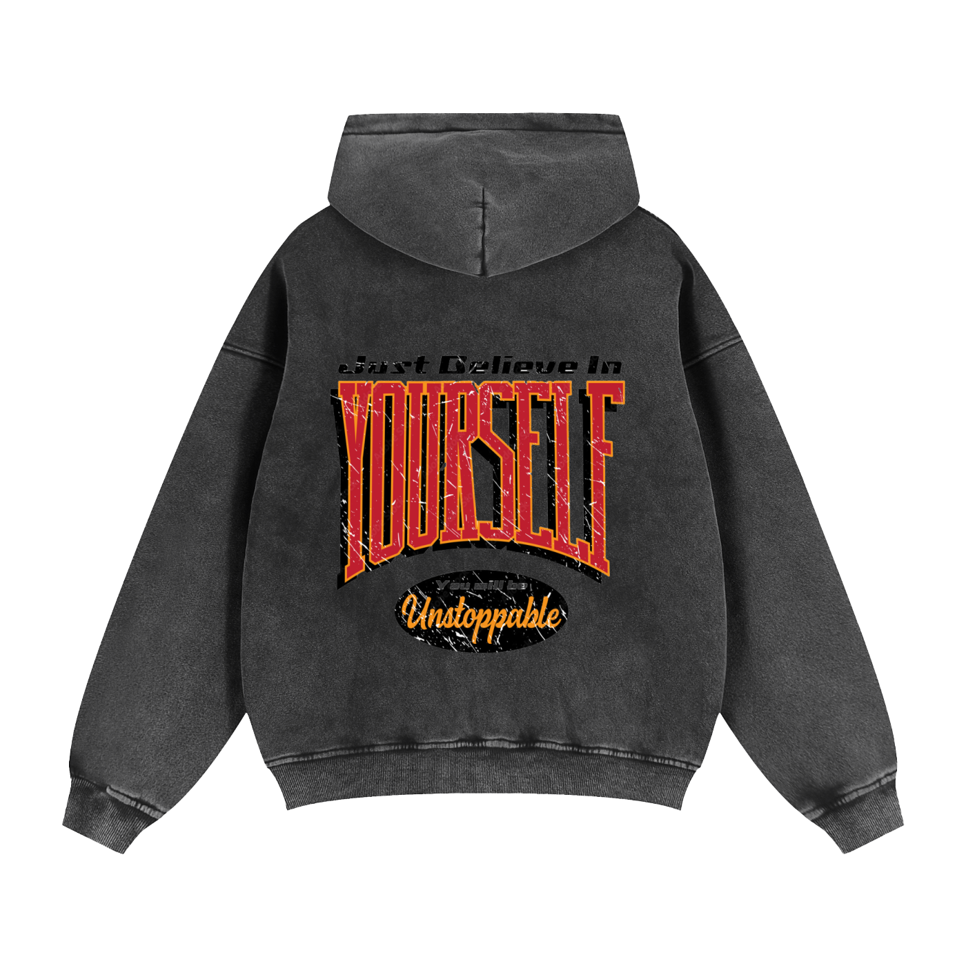 Zip-Through Boxy Fleece Hoodie