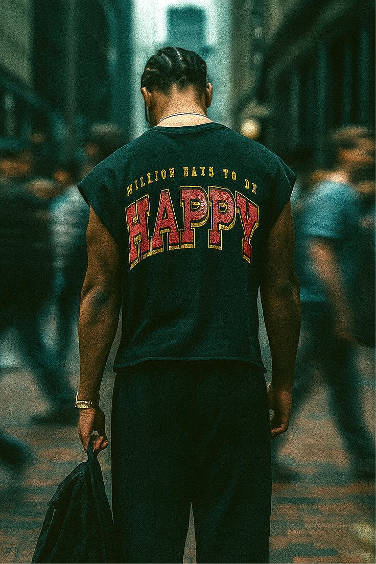 Heavyweight Cropped Cut Off Tee