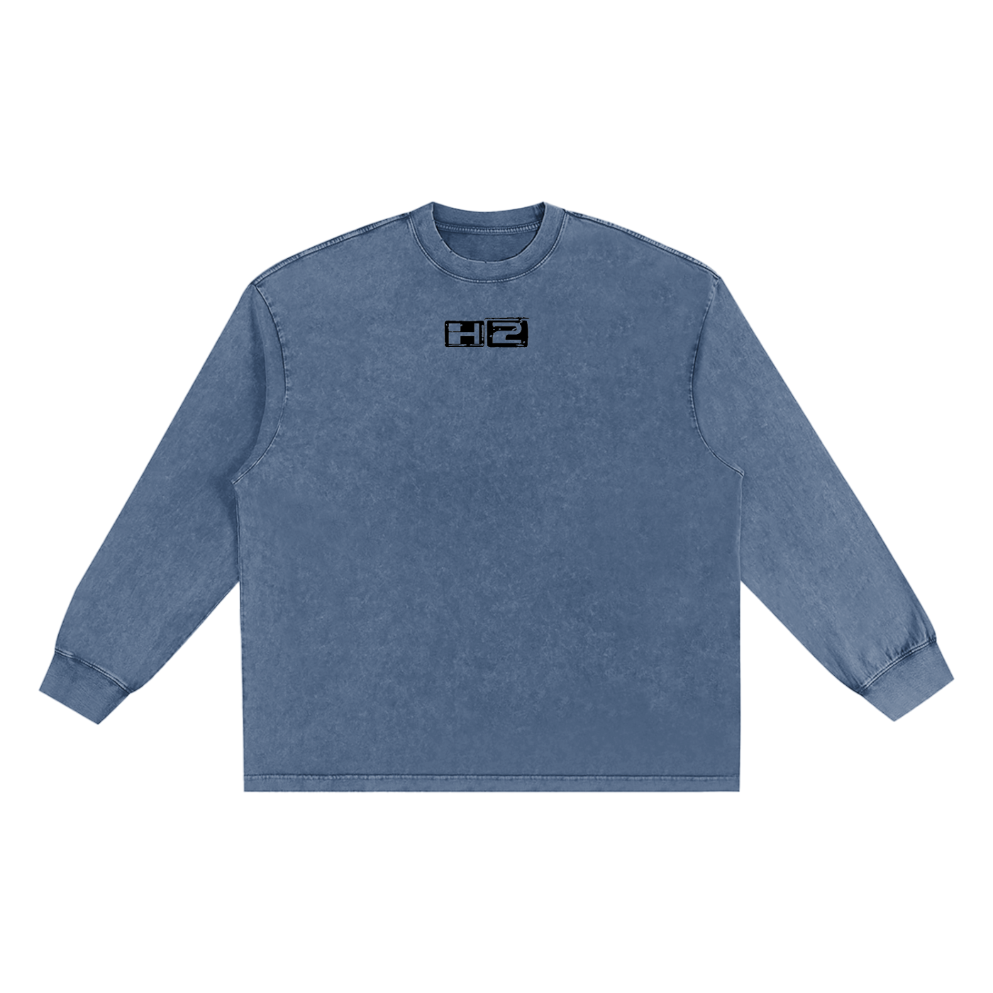 Washed Oversized Long Sleeve T-shirt