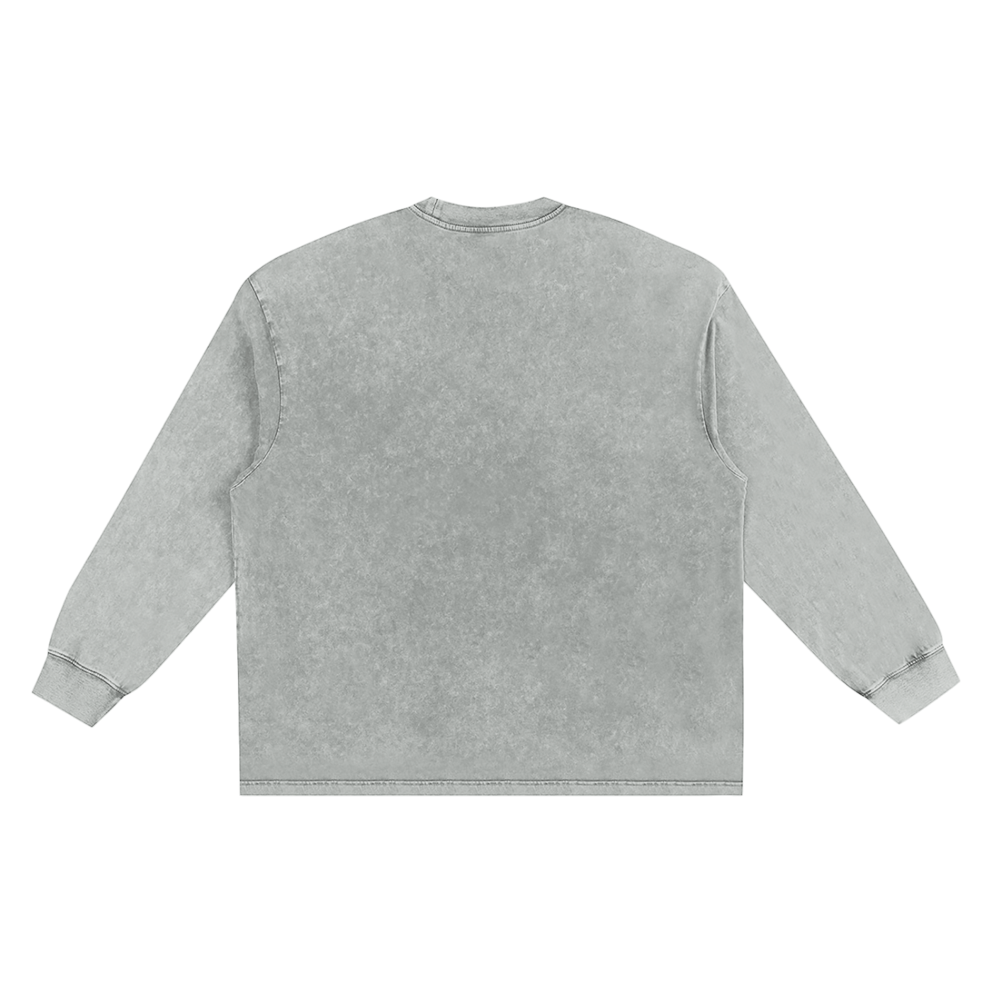 Washed Oversized Long Sleeve T-shirt