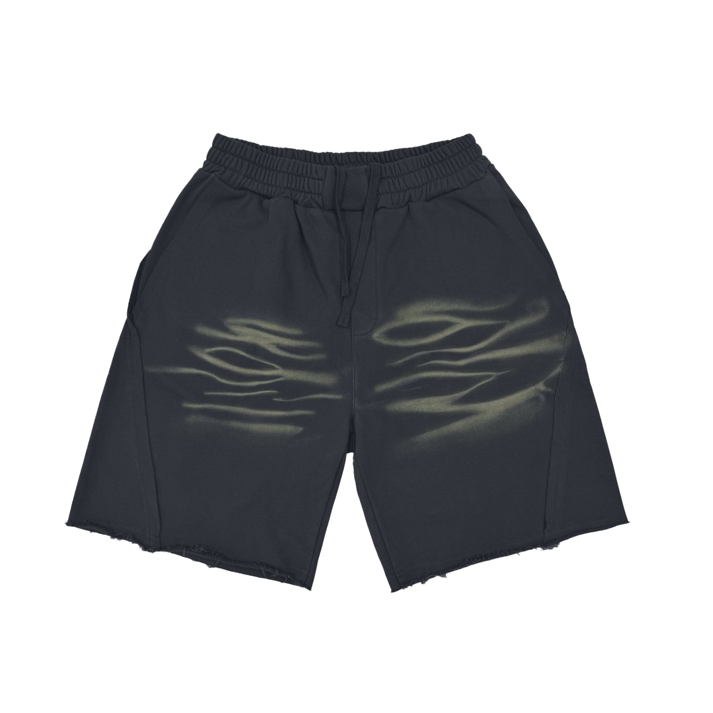 Heavyweight Washed Striped Shorts (4 colors)