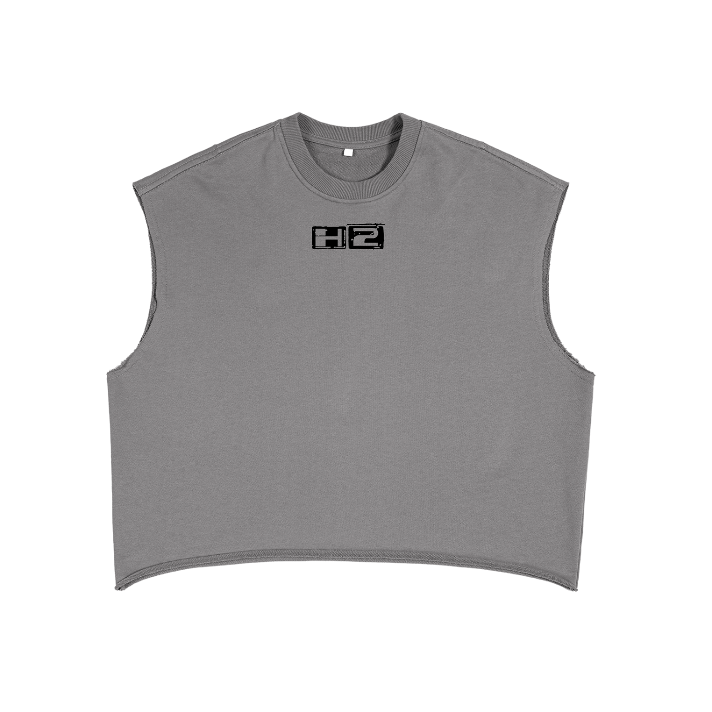 Heavyweight Cropped Cut Off Tee