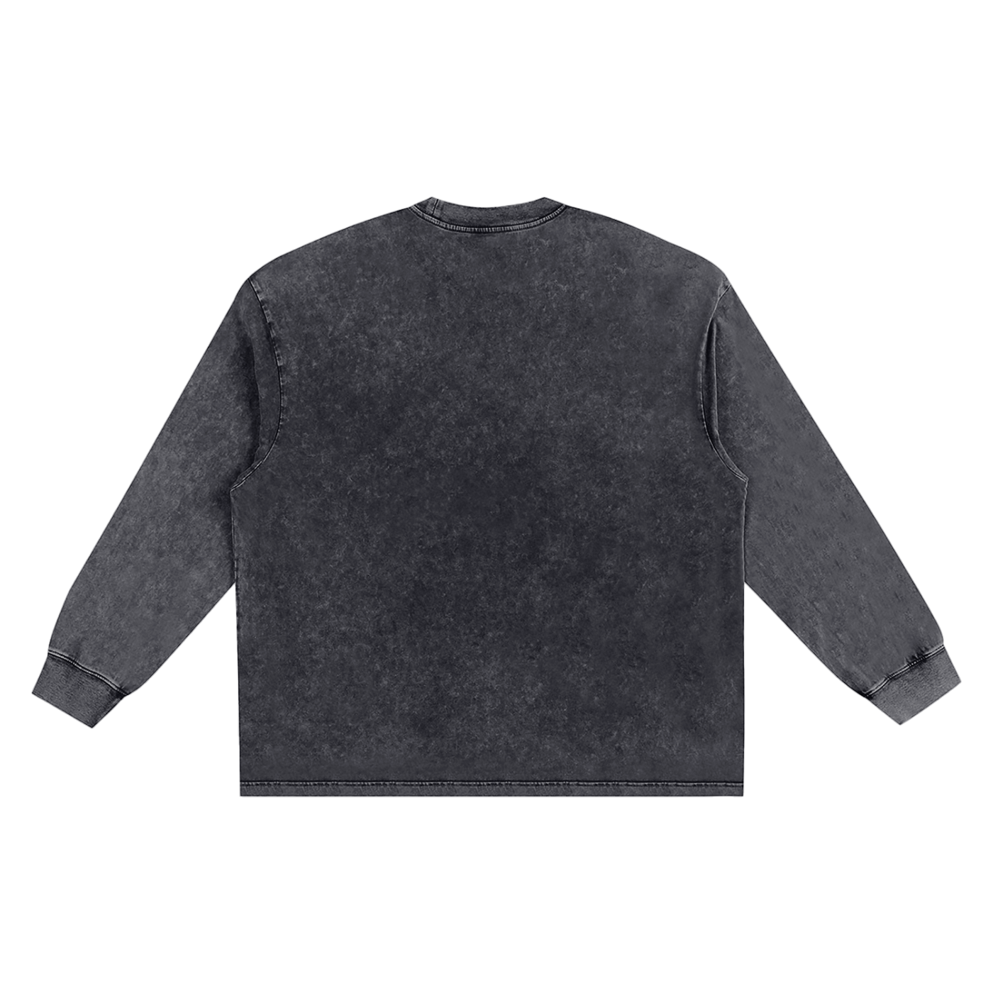 Washed Oversized Long Sleeve T-shirt
