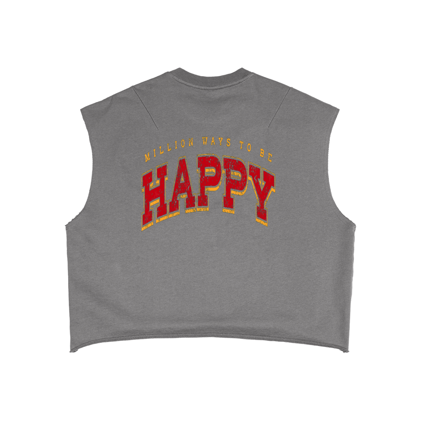 Heavyweight Cropped Cut Off Tee