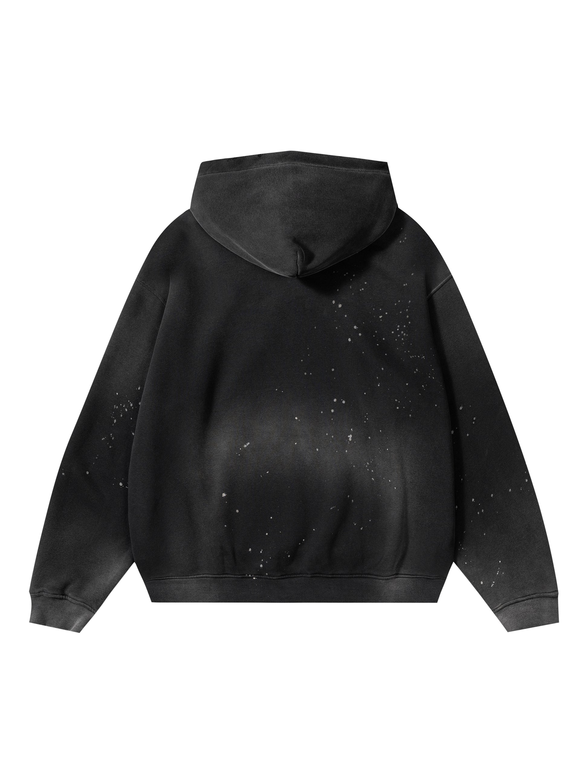 Splatter Paint Oversized Hoodie