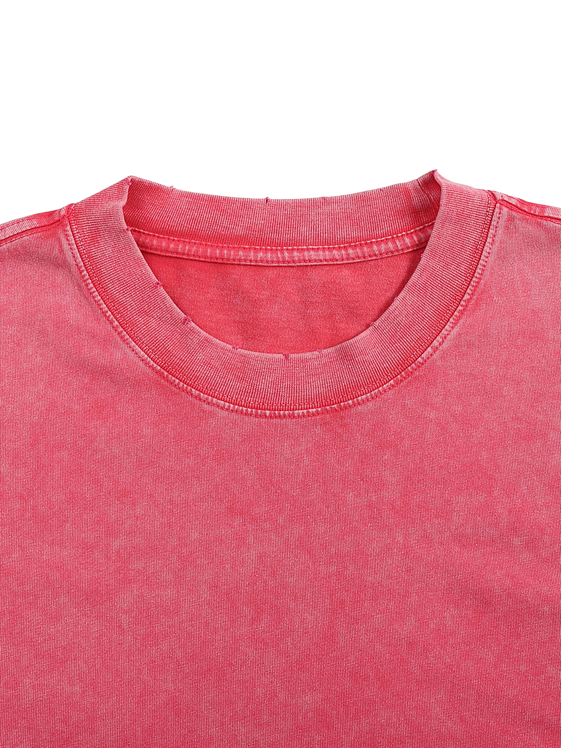Washed Oversized Long Sleeve T-shirt
